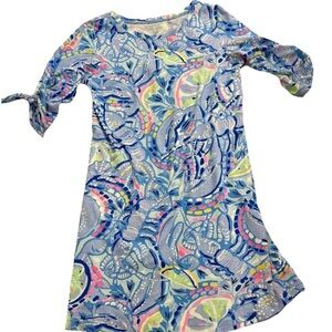 Lilly Pulitzer Kids Dress in Blue and Pink